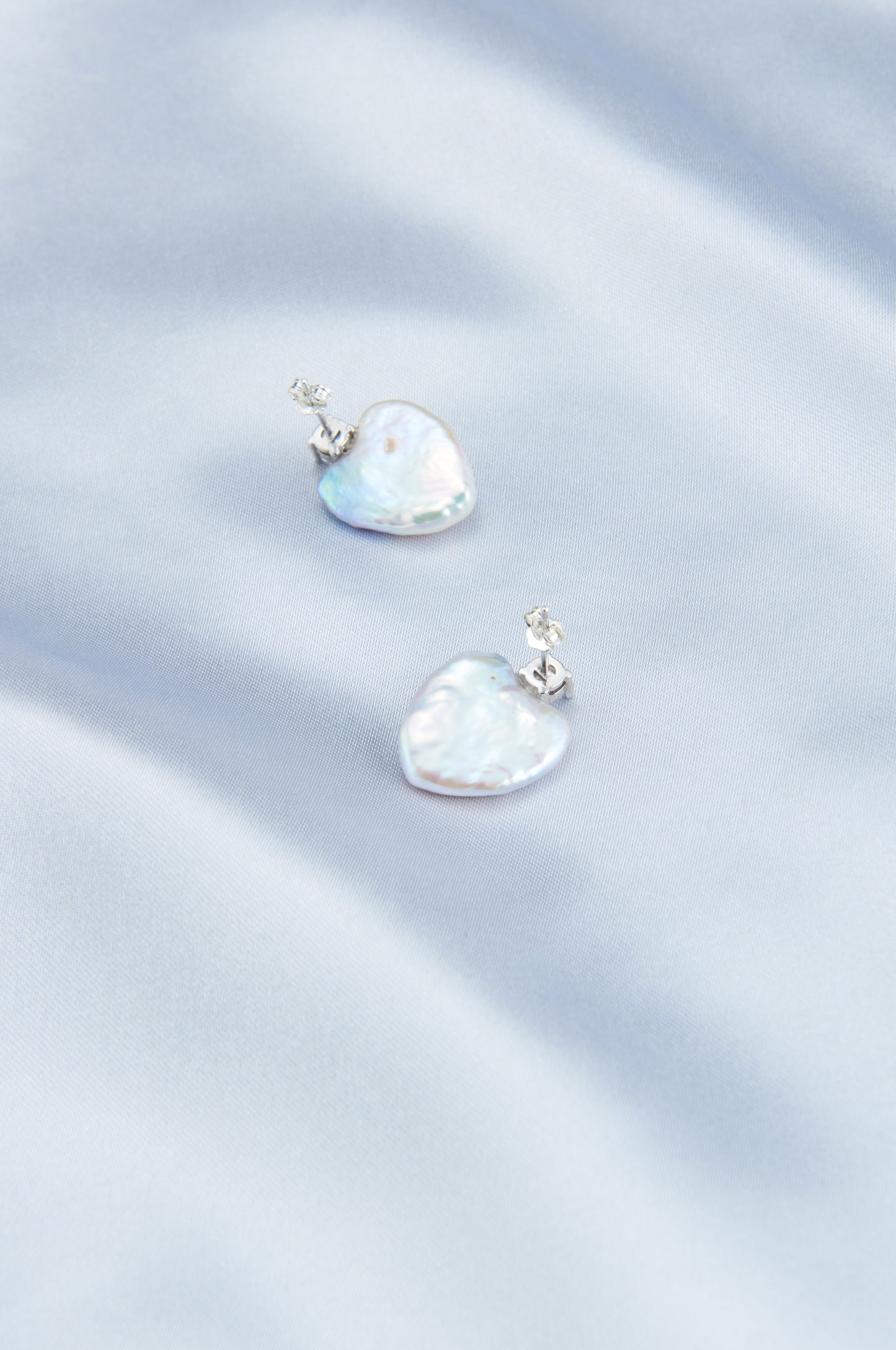 Heart Baroque Pearl Earring