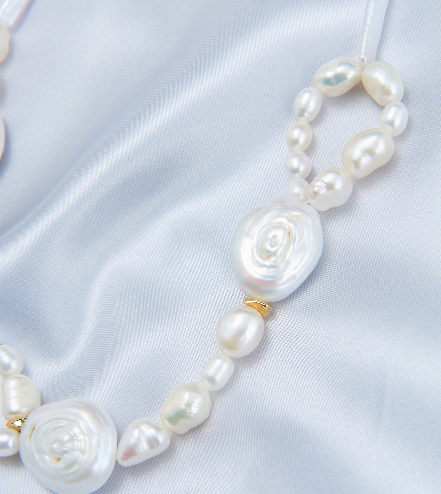 French Style Baroque Pearl Choker