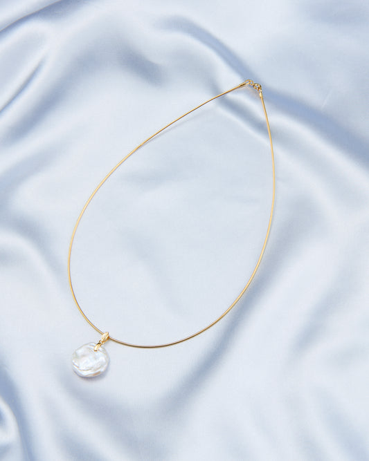 Round Baroque Pearl Necklace