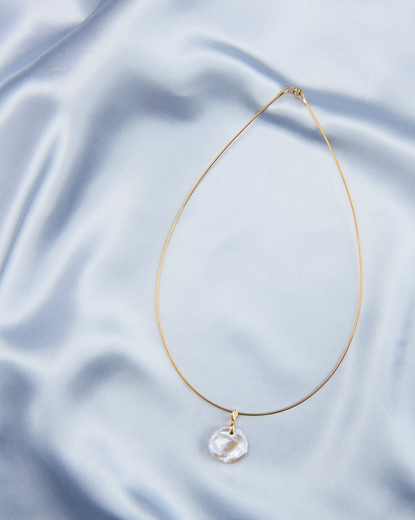 Round Baroque Pearl Necklace