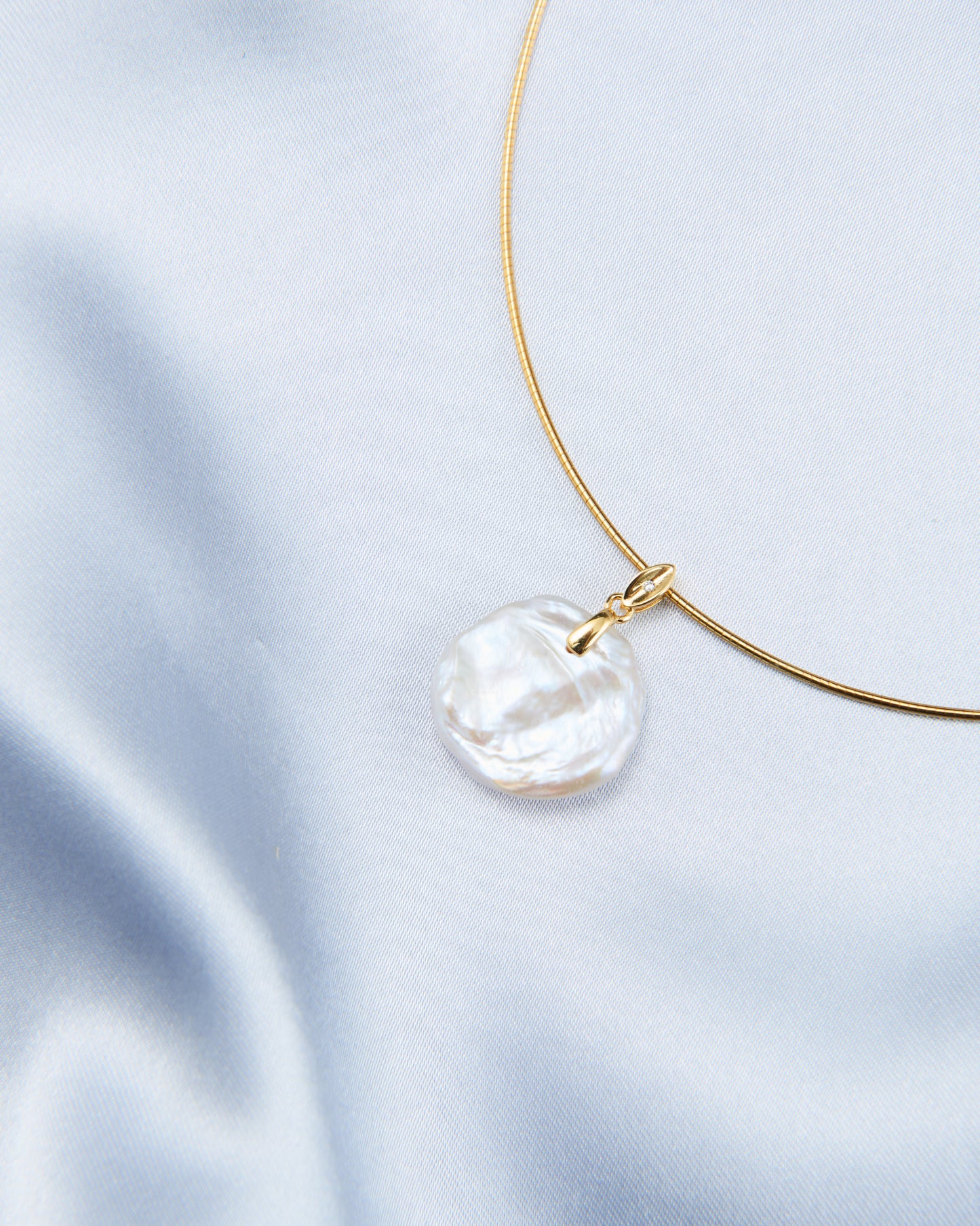 Round Baroque Pearl Necklace