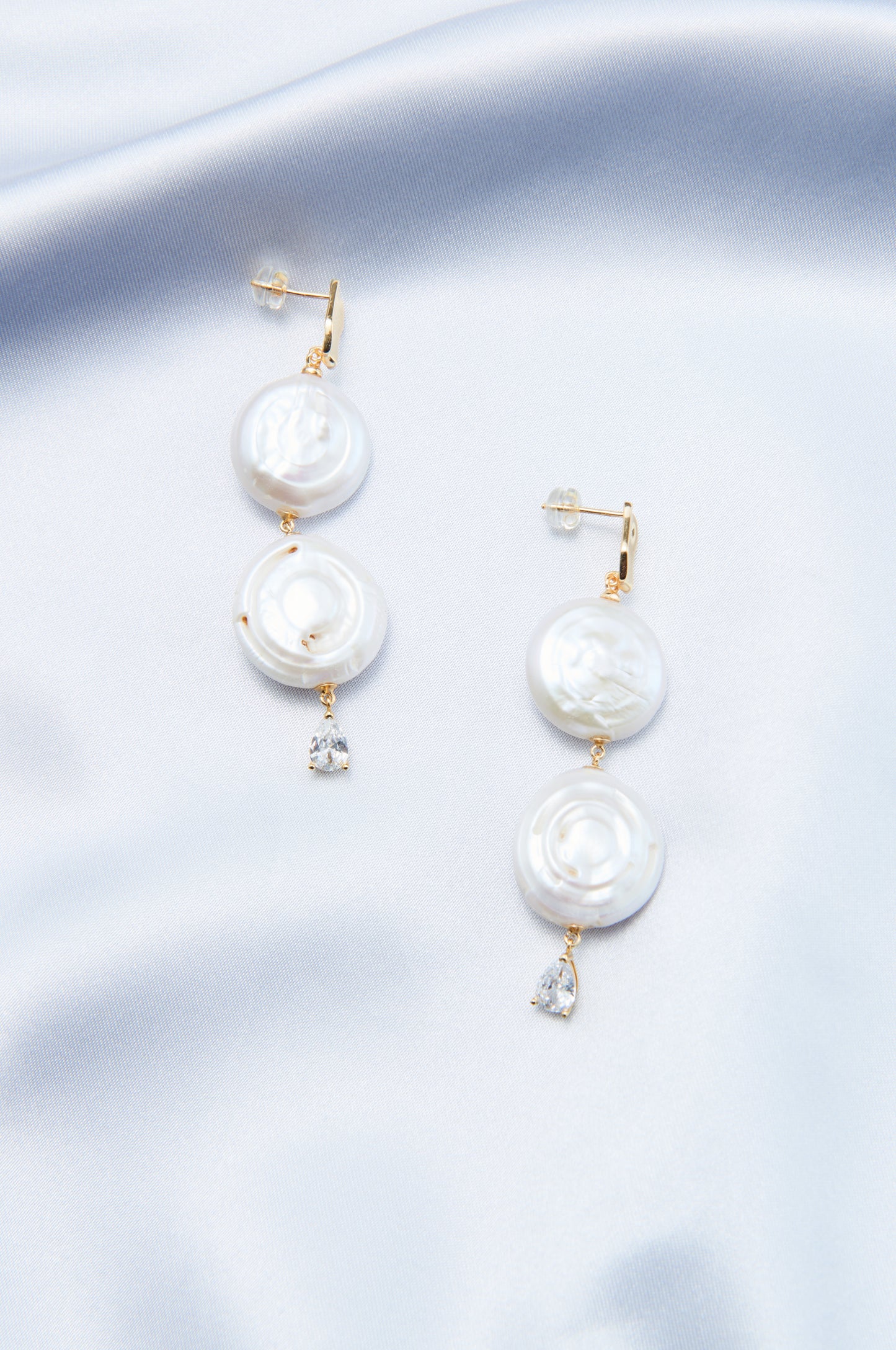Roman Holiday Pearl Double Earring