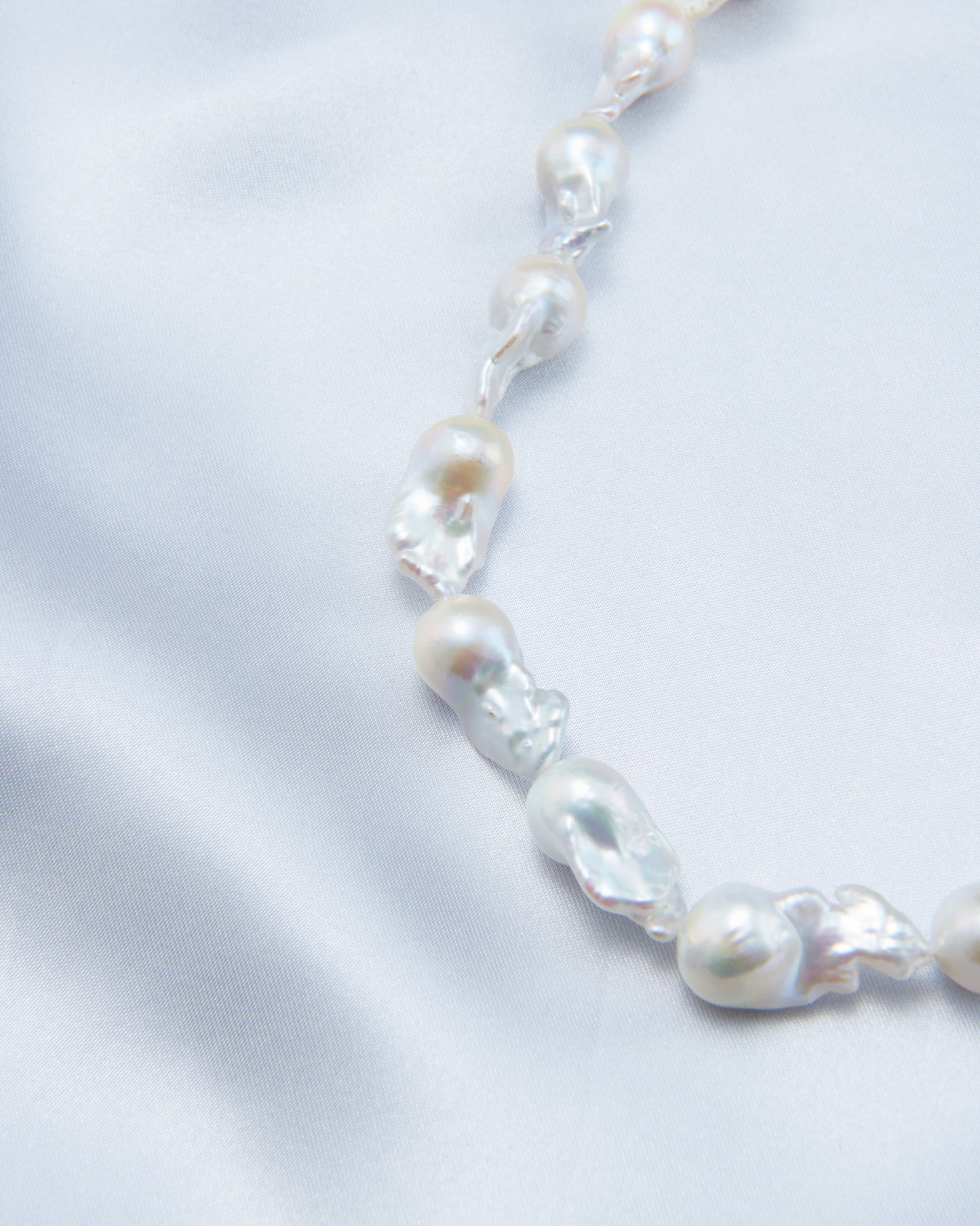 Large Baroque Pearl Necklace
