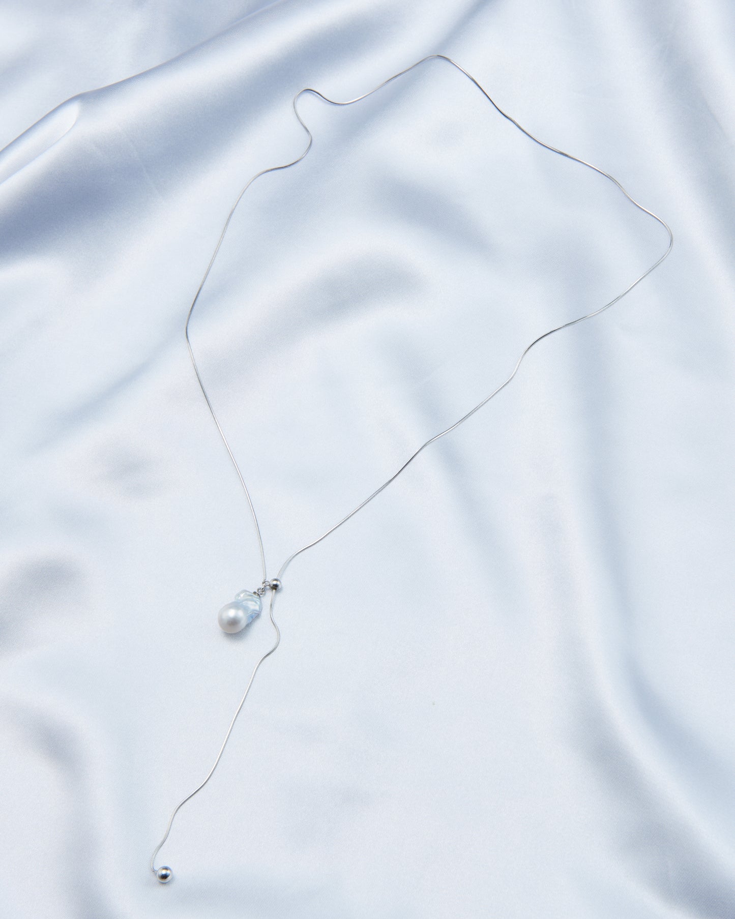 Small Baroque Adjustable Necklace