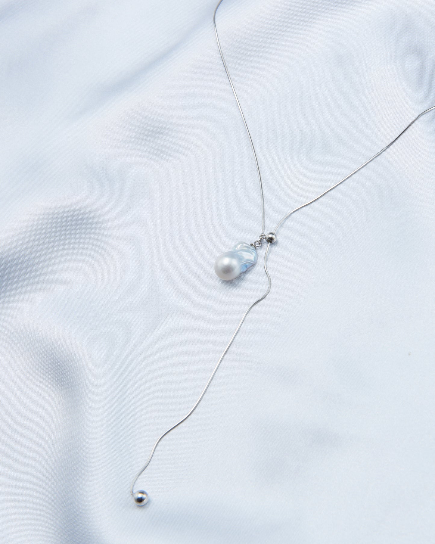 Small Baroque Adjustable Necklace