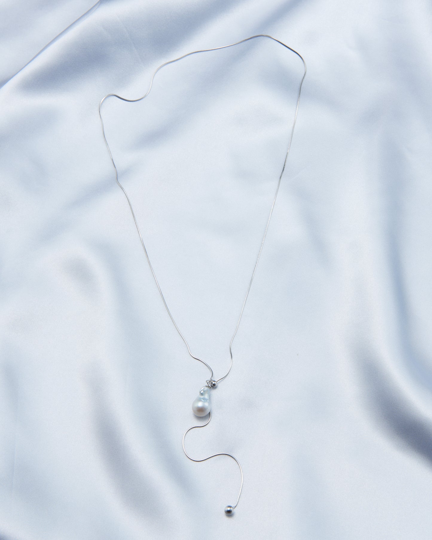 Small Baroque Adjustable Necklace