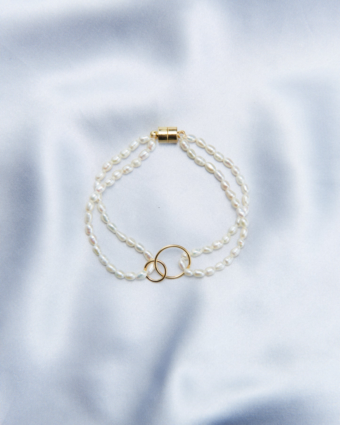 Double-Layer Fine Pearl Bracelet