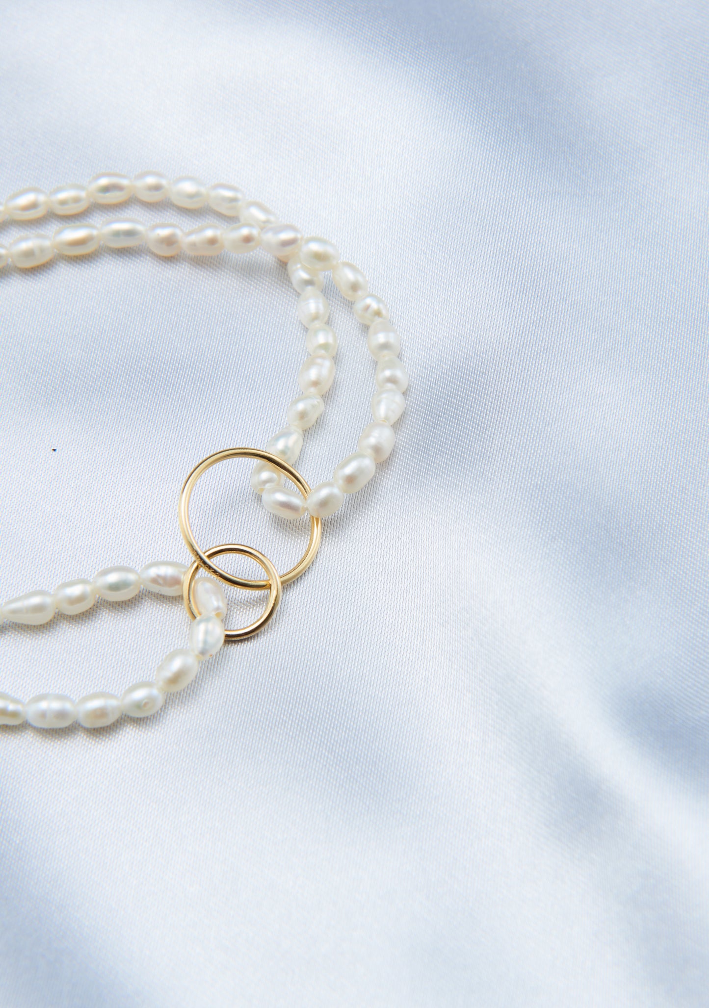 Double-Layer Fine Pearl Bracelet