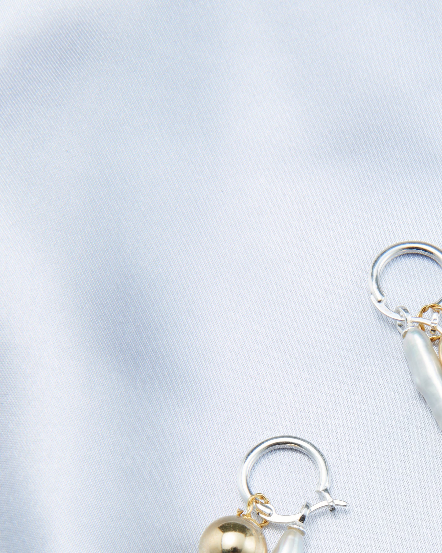 Long Baroque Pearl Earring