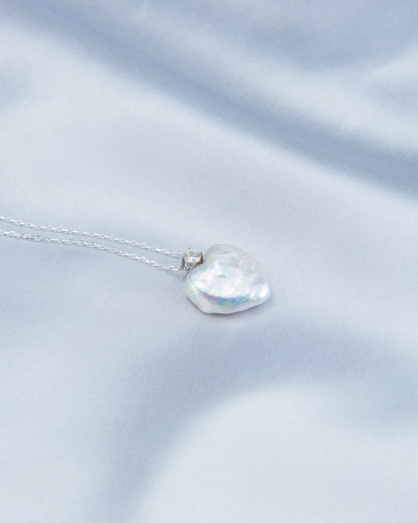 Heart Baroque Pearl Necklace