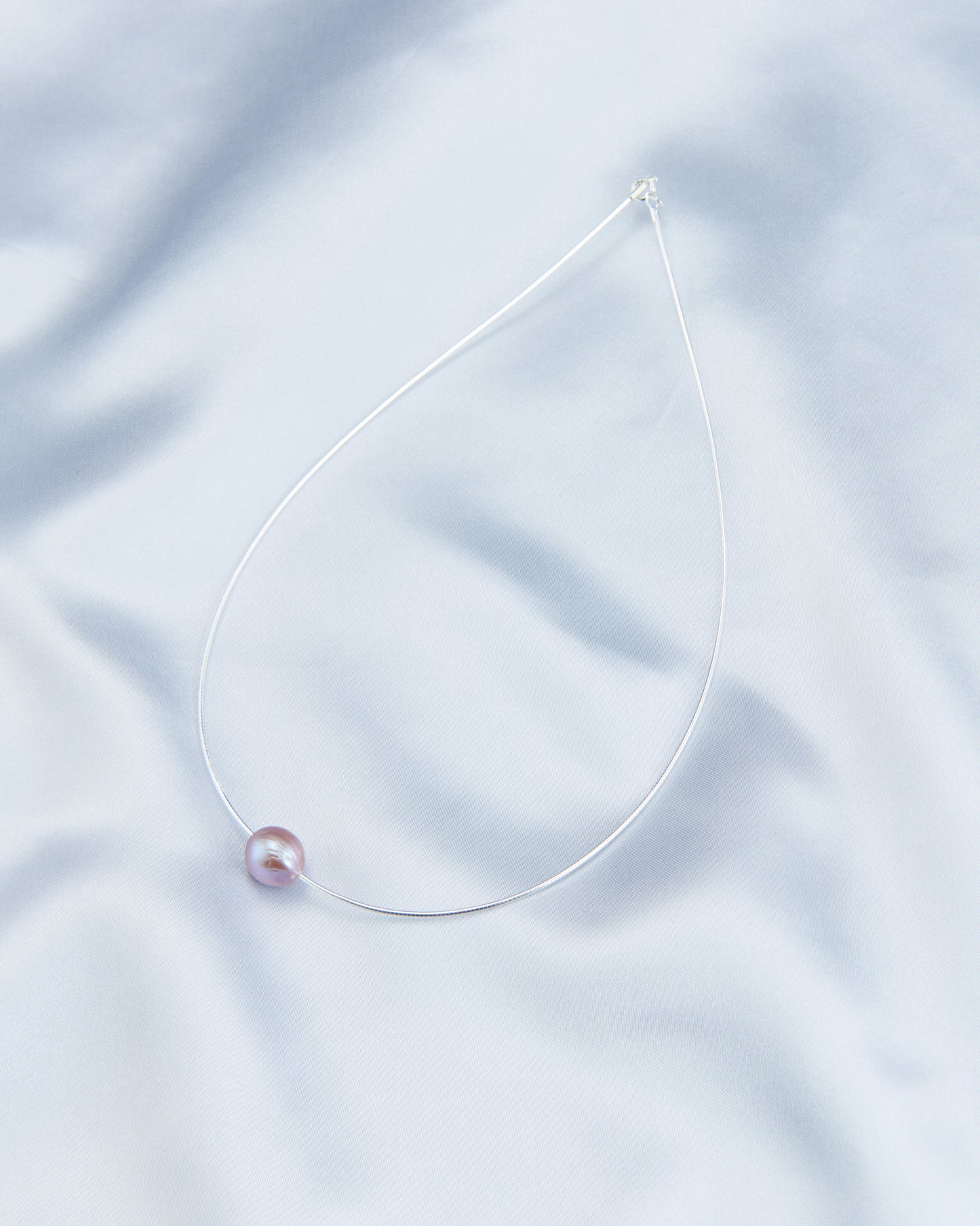 Purple Grape Pearl Necklace