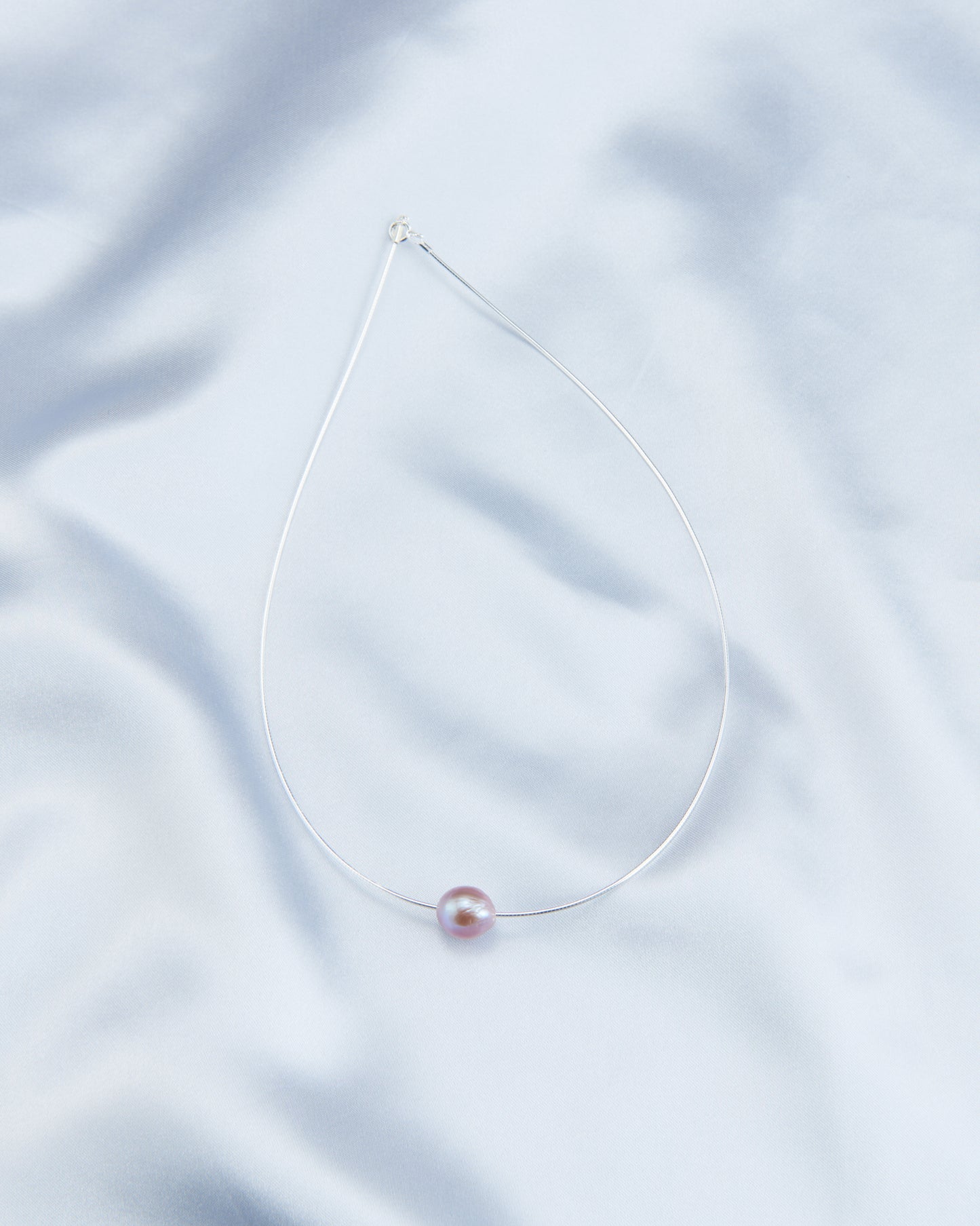 Purple Grape Pearl Necklace