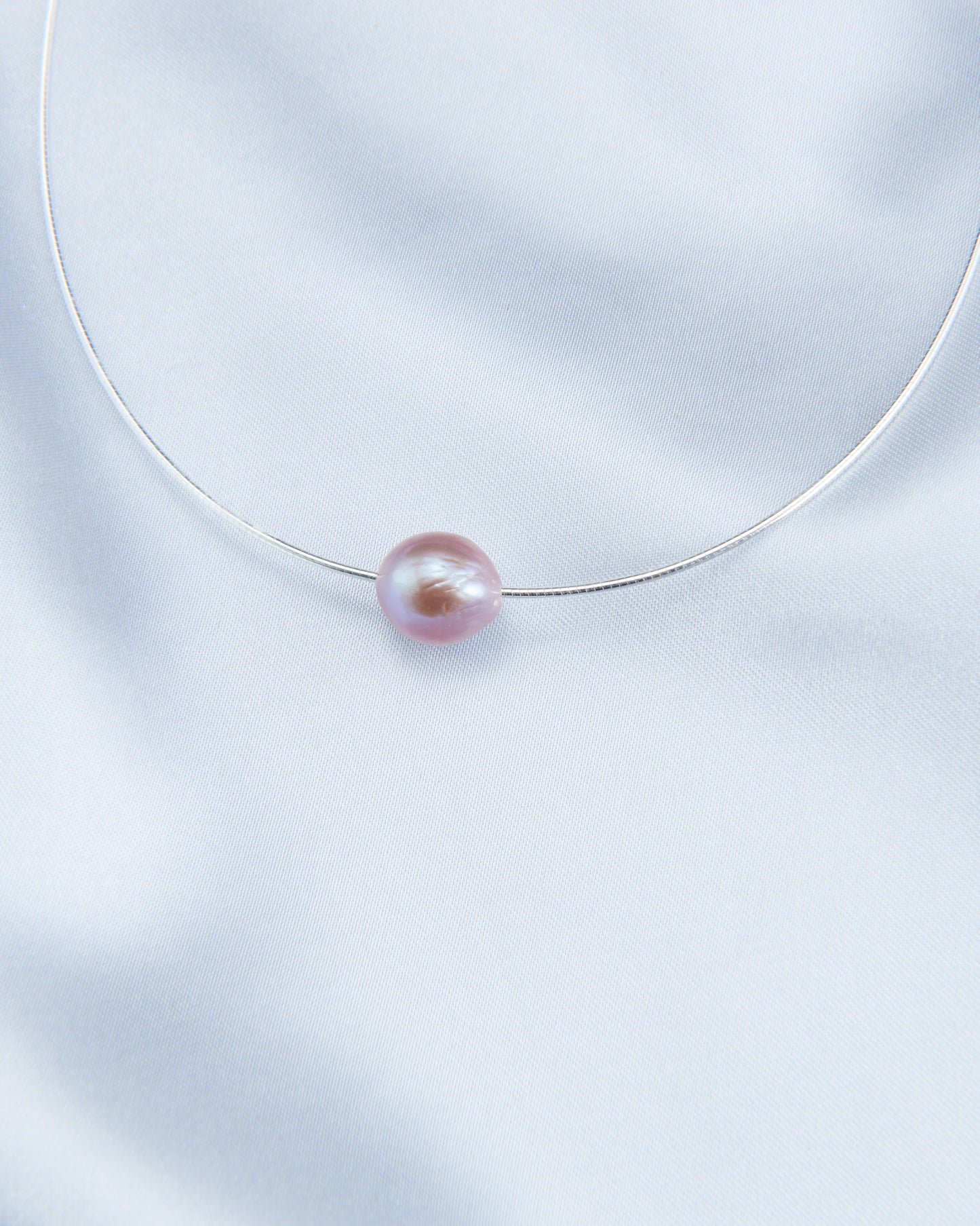 Purple Grape Pearl Necklace
