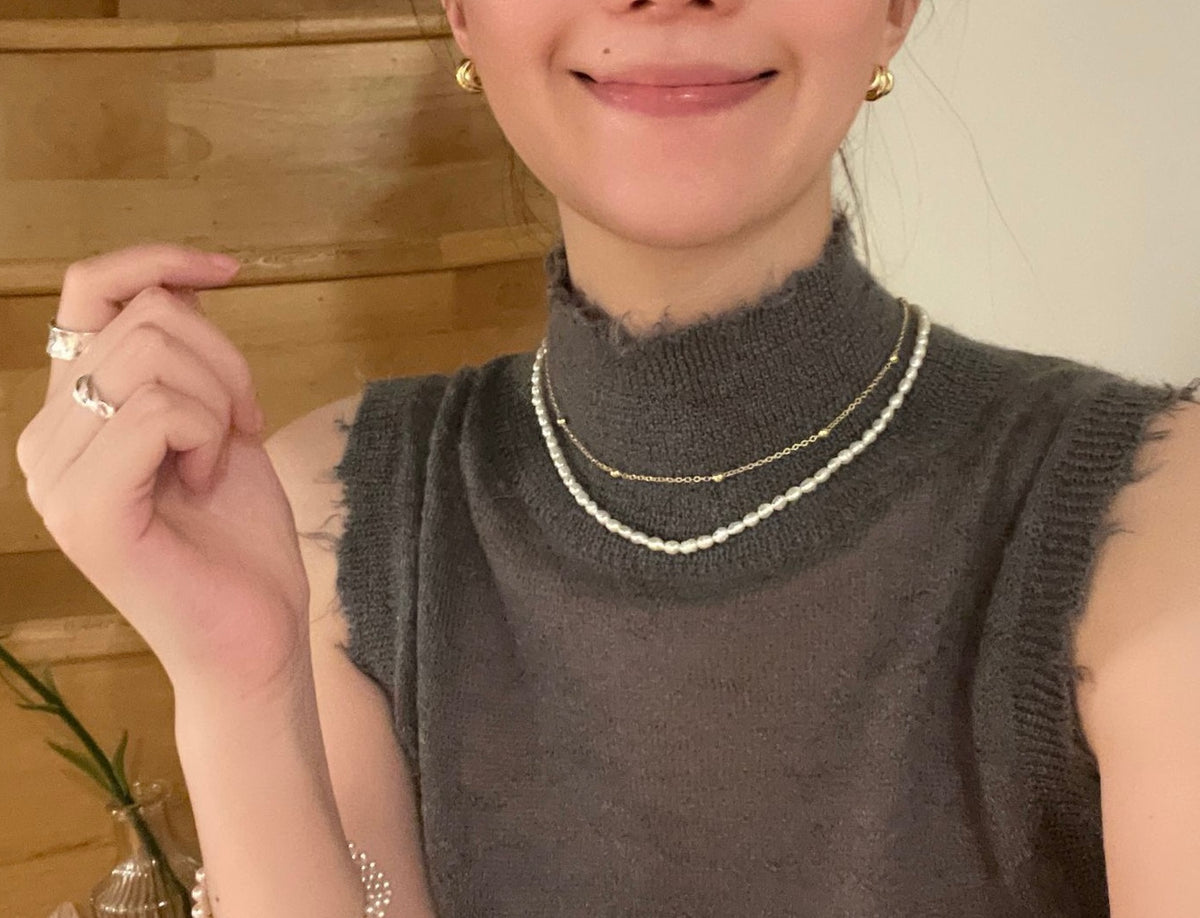 Double Layer Dreamy Gold Necklace