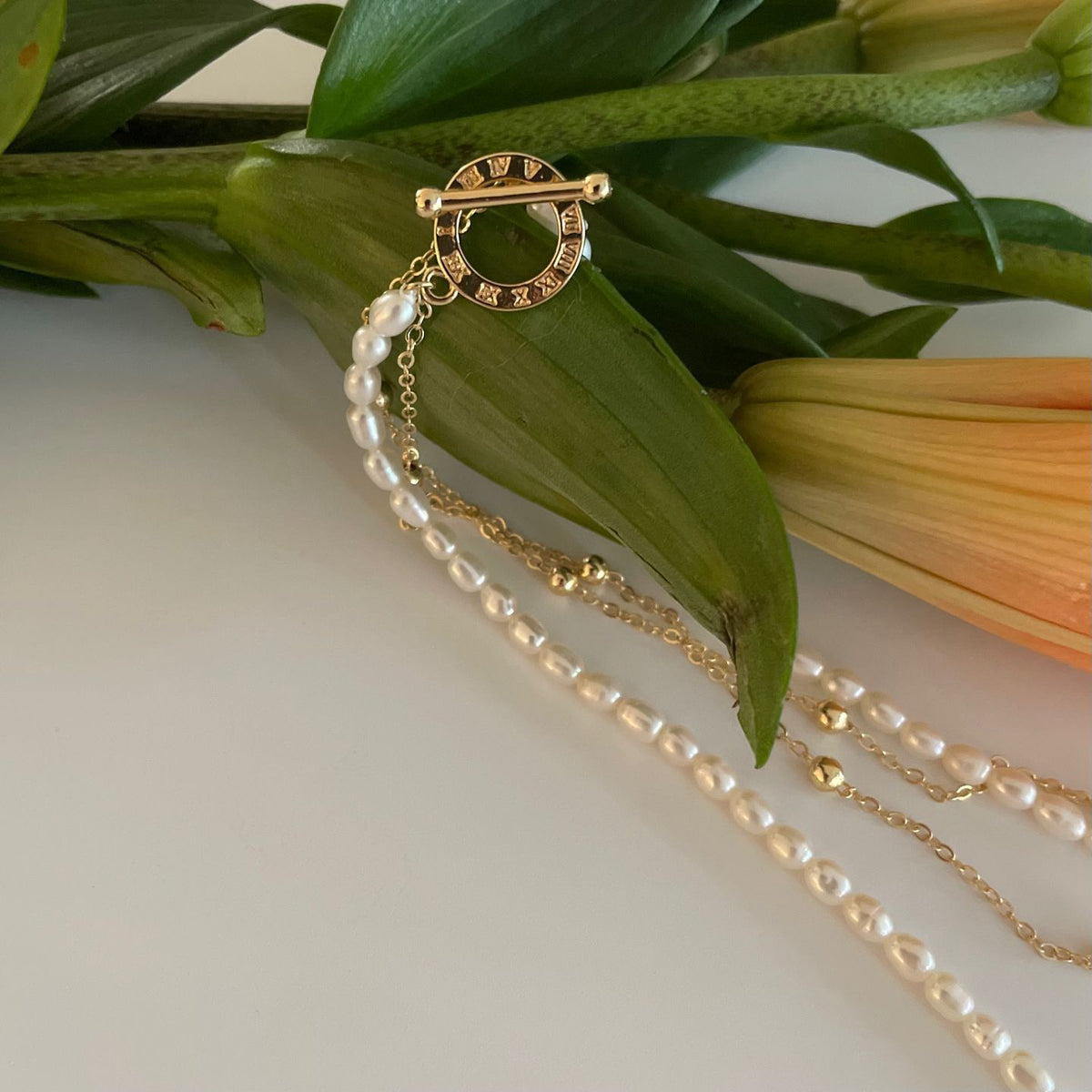 Double Layer Dreamy Gold Necklace