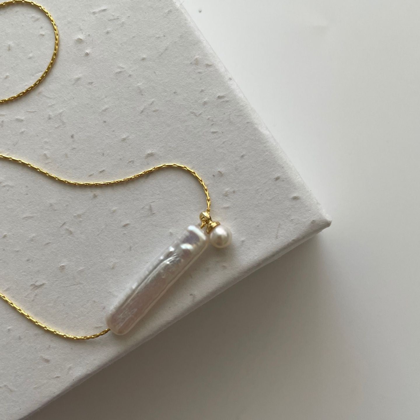 Tinker Bell Baroque Pearl Necklace