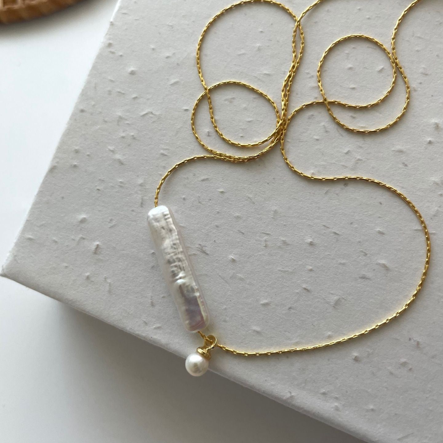 Tinker Bell Baroque Pearl Necklace